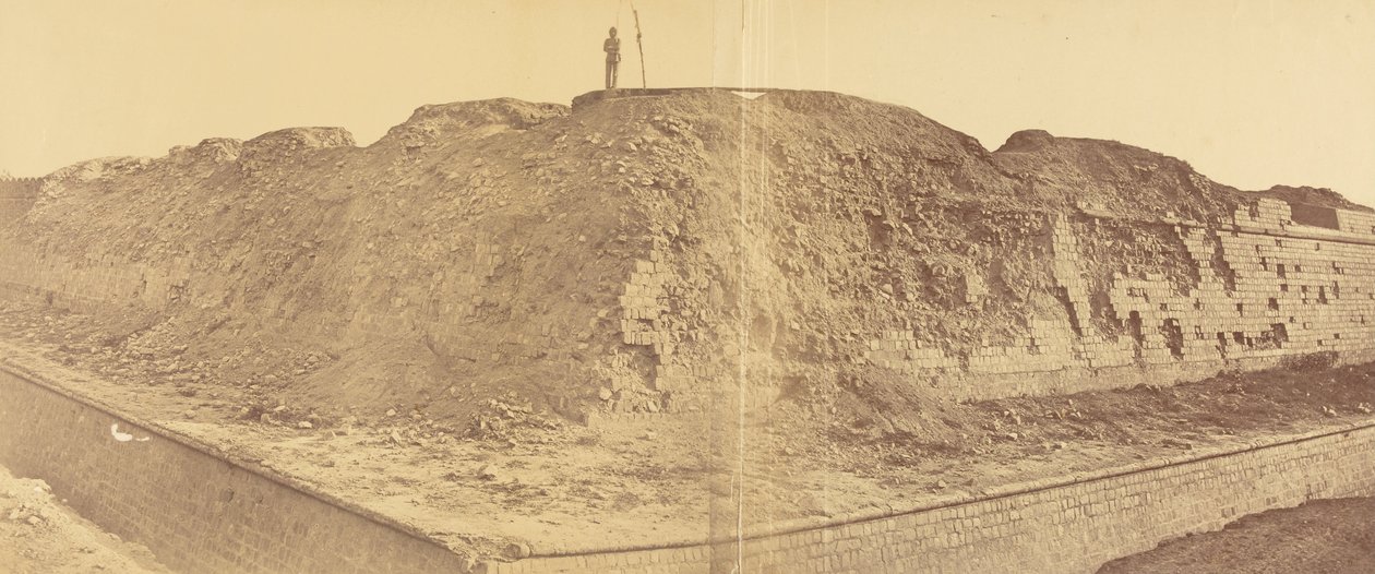 Morec bastion door Felice Beato