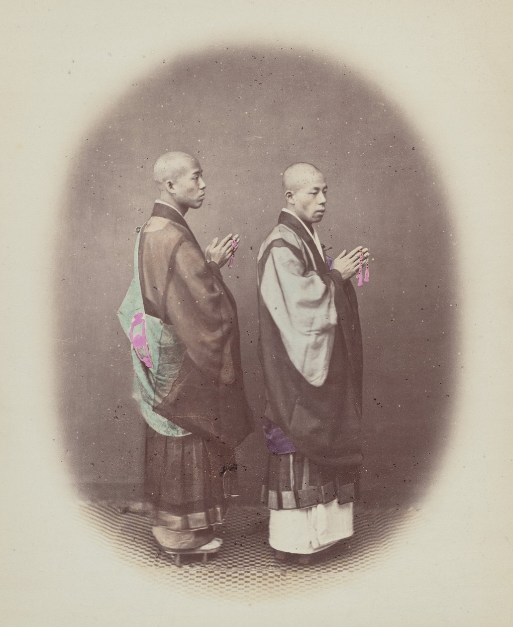 Priester of Zen Shu, 1868 door Felice Beato