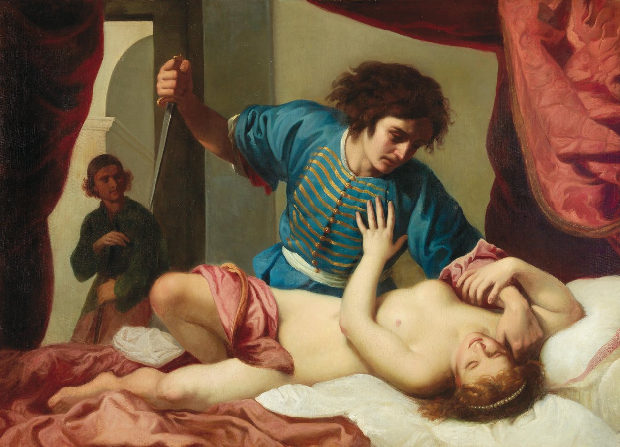 Tarquinius en Lucretia, 1630s door Felice Ficherelli