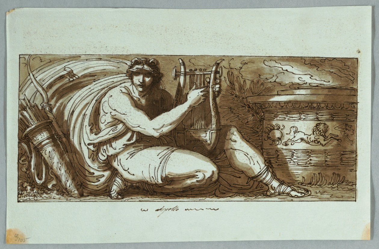 Apollo door Felice Giani