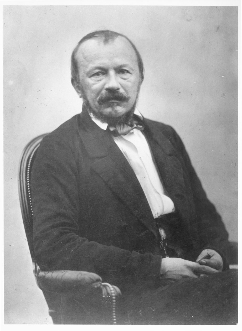 Portret van Gerard de Nerval (1808-55), 2e helft 19e eeuw door Nadar