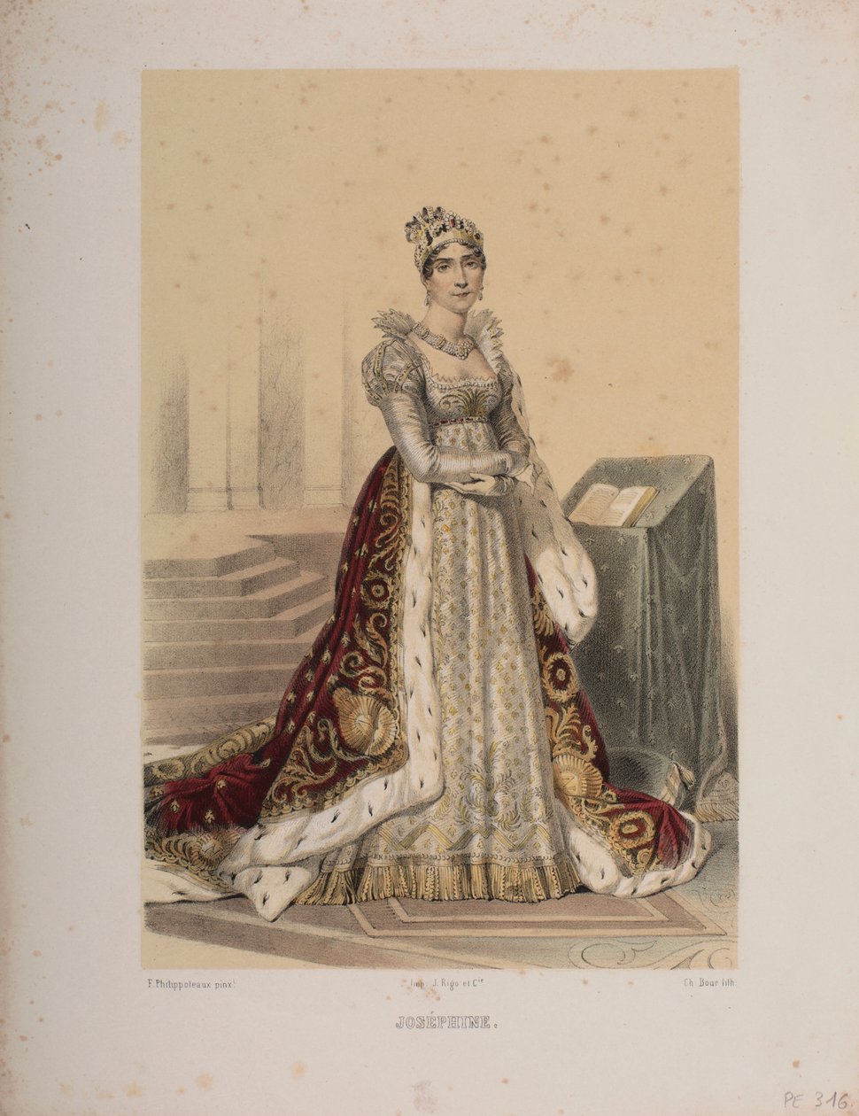 Joséphine door Felix Philippoteaux