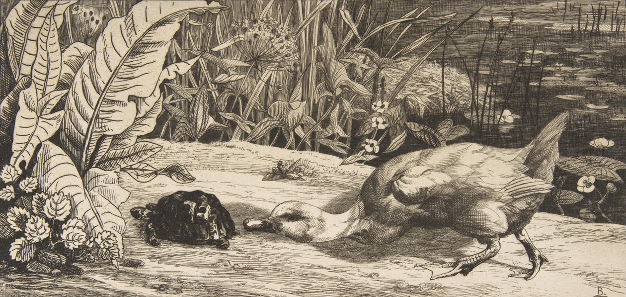 De onbekende, 1862 door Felix Bracquemond
