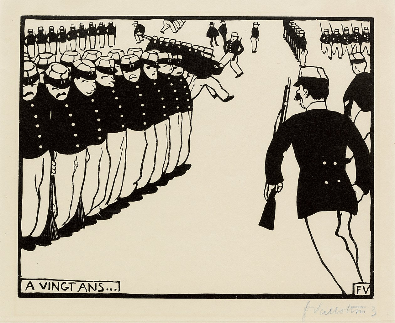 Twintig jaar... door Felix Edouard Vallotton