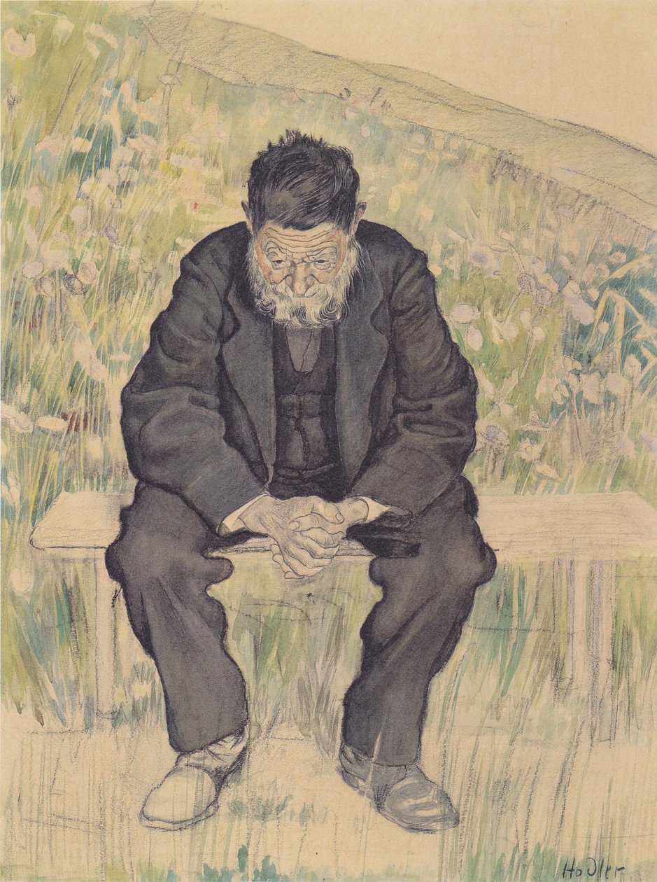 Werkloos door Ferdinand Hodler
