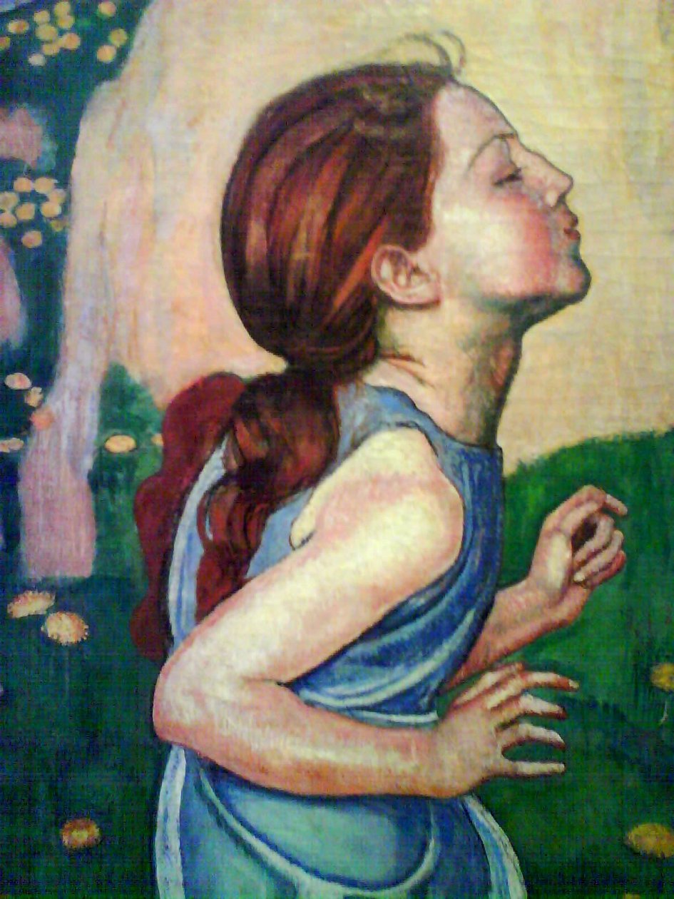 De lente door Ferdinand Hodler