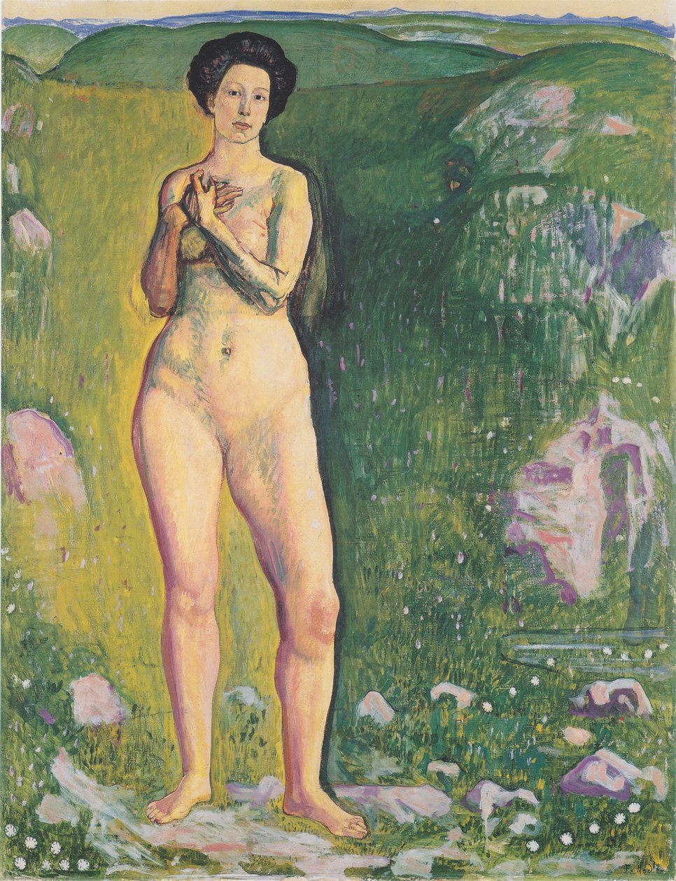 De Bron door Ferdinand Hodler