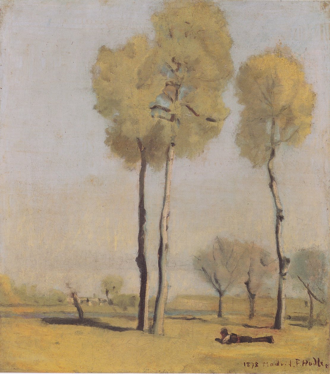 Spaans landschap door Ferdinand Hodler