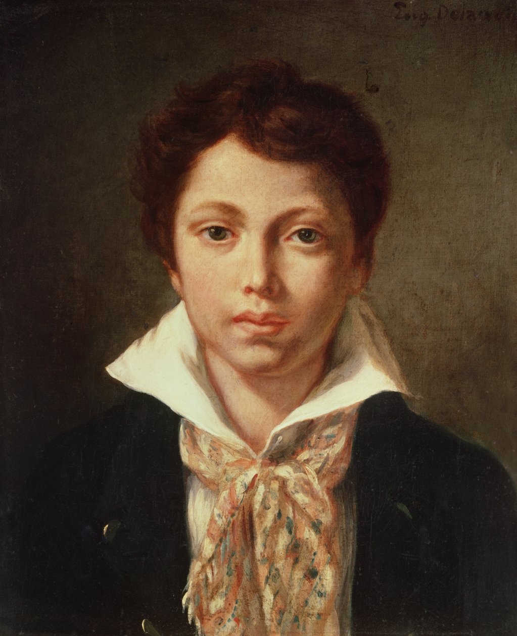 Charles de Verninac door Ferdinand Victor Eugene Delacroix