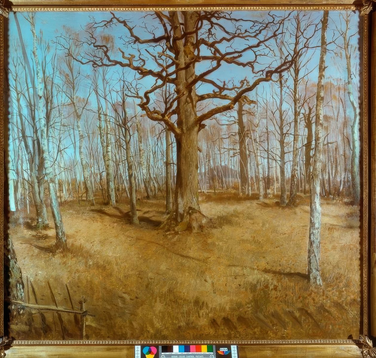 Landschap door Louis Ferdinand von Rayski