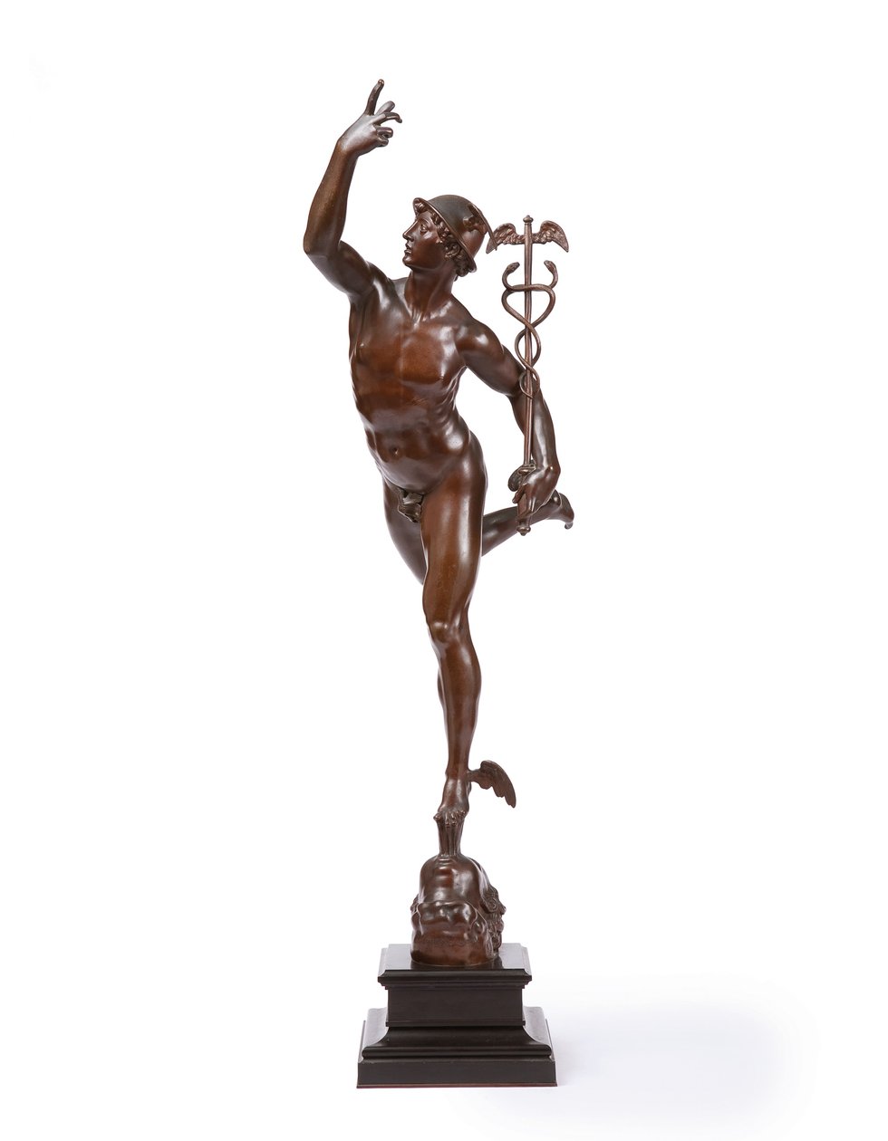 Mercurius door Ferdinand Barbedienne