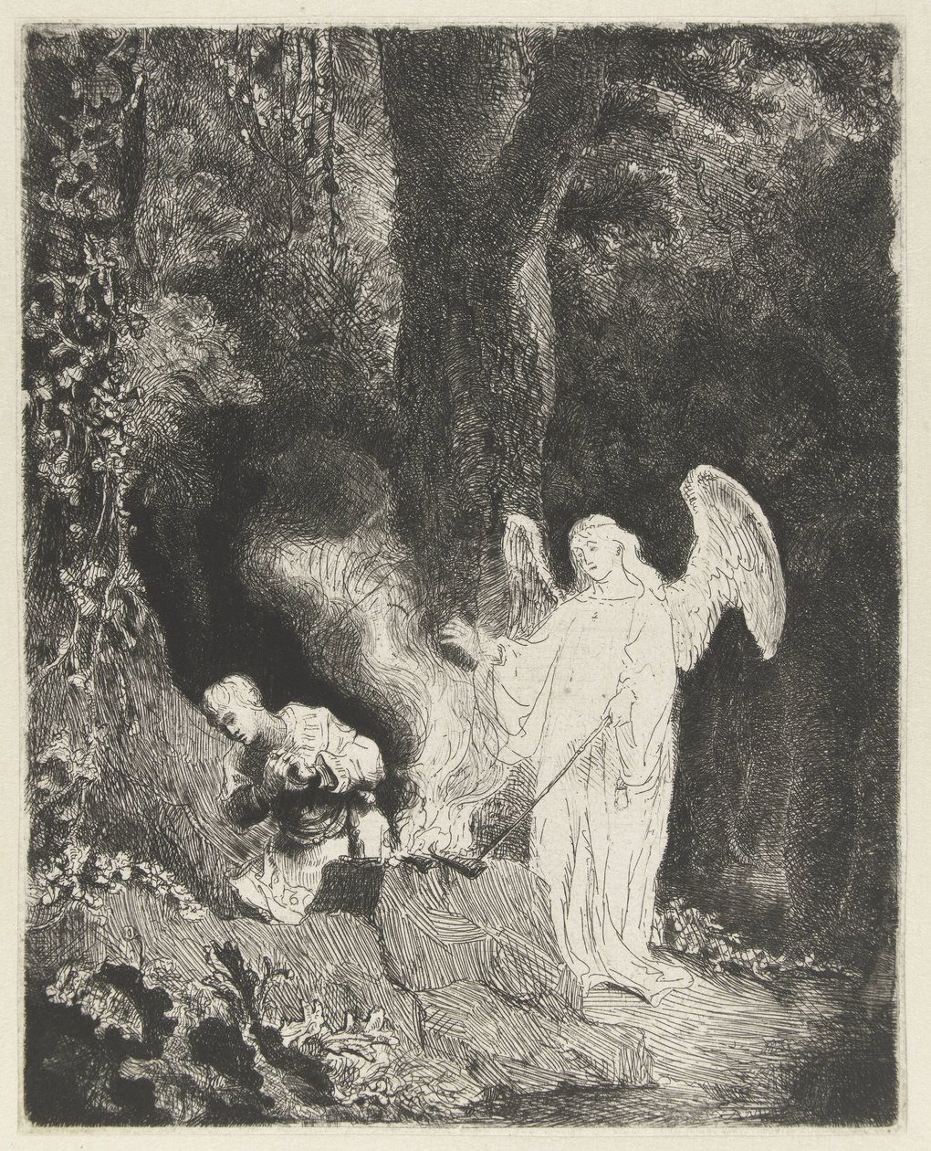 Offer van Gideon door Ferdinand Bol
