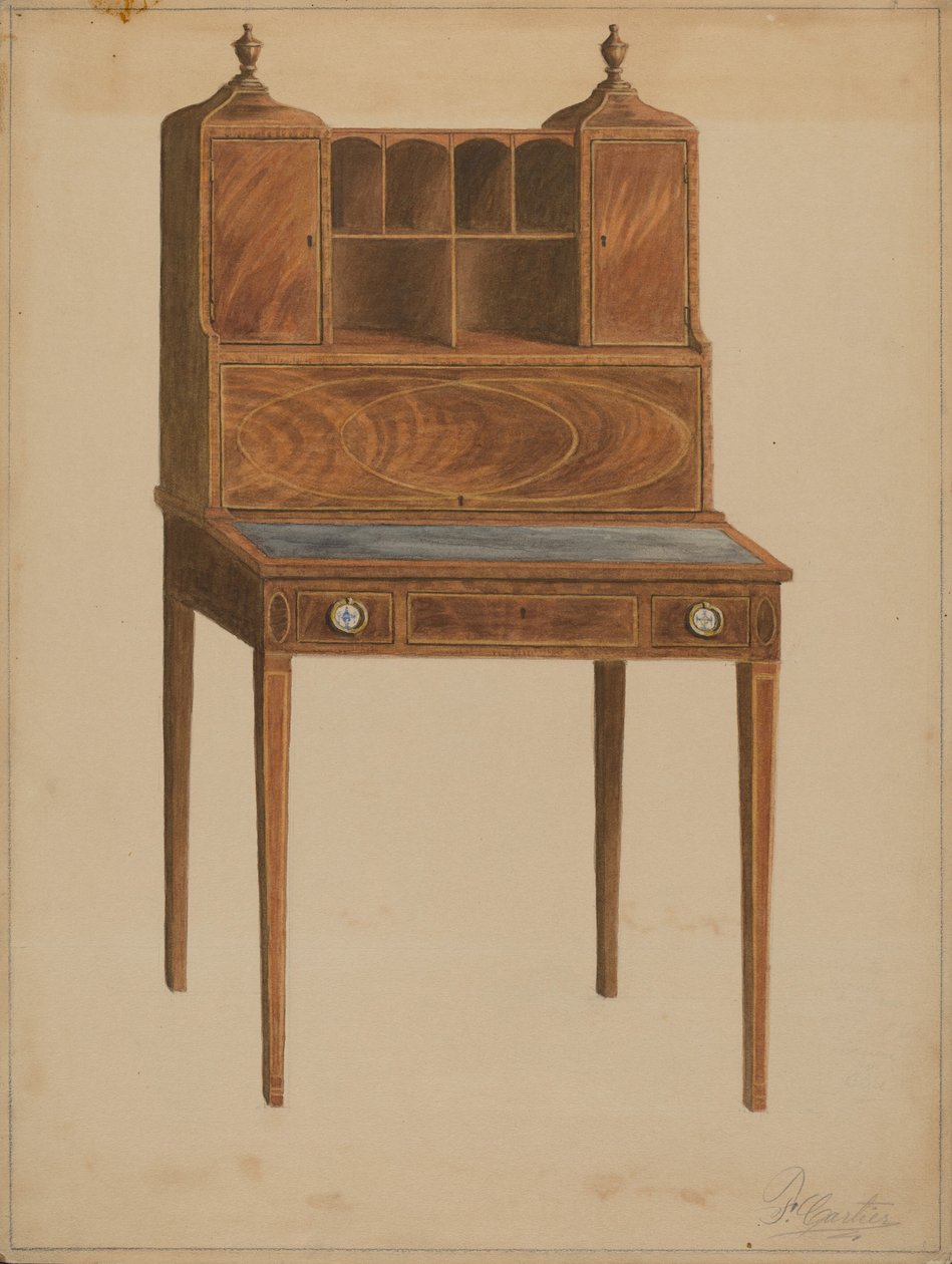 Kabinet door Ferdinand Cartier