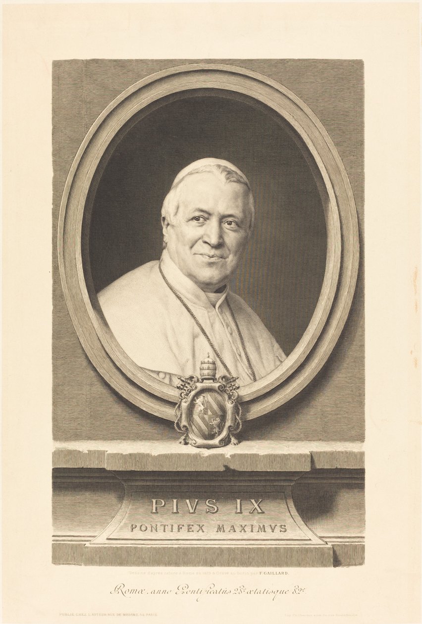 Pius IX door Ferdinand Gaillard
