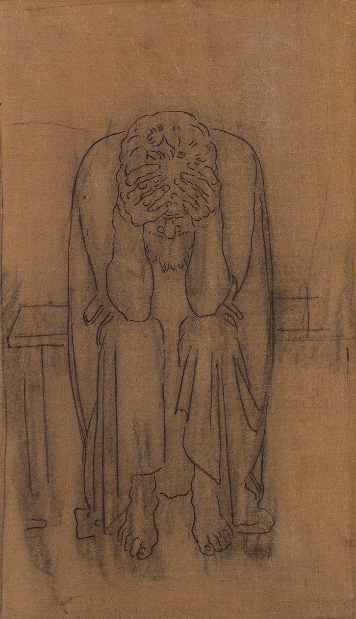 Donkere Genius door Ferdinand Hodler