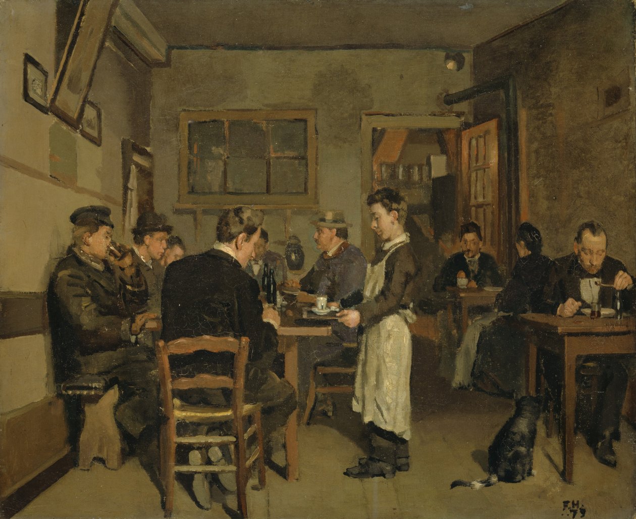 Gastenhuis door Ferdinand Hodler