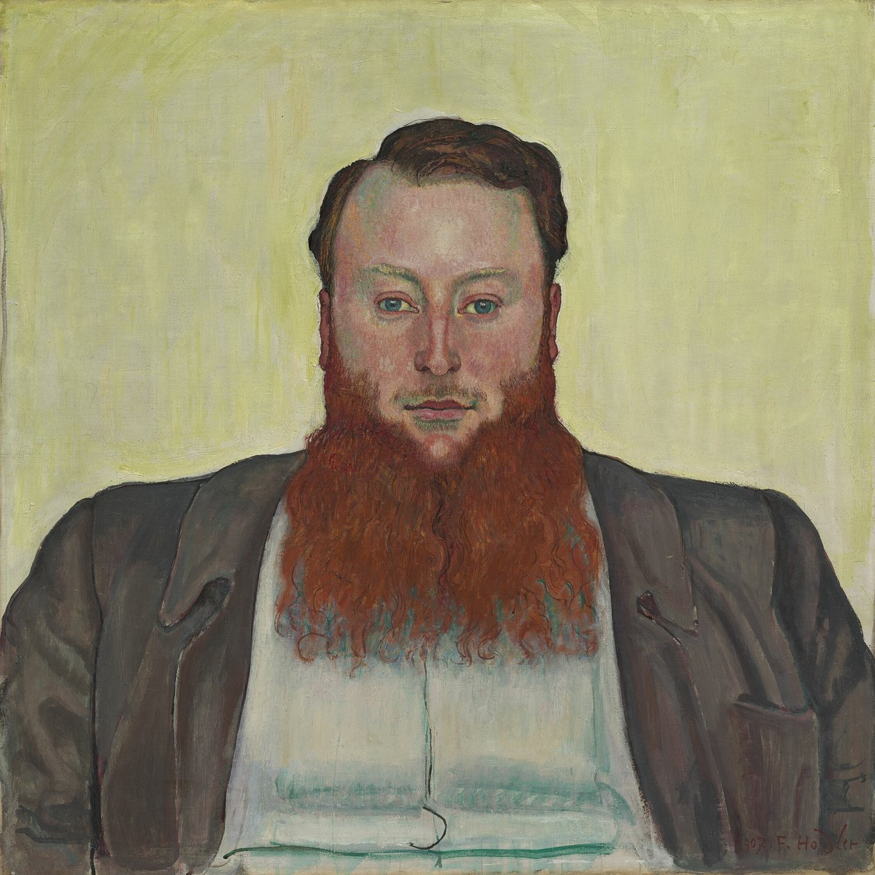 James Vibert, Beeldhouwer door Ferdinand Hodler