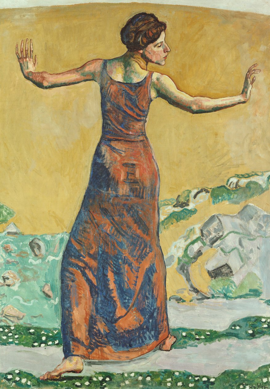Vrolijke vrouw, 1911 door Ferdinand Hodler