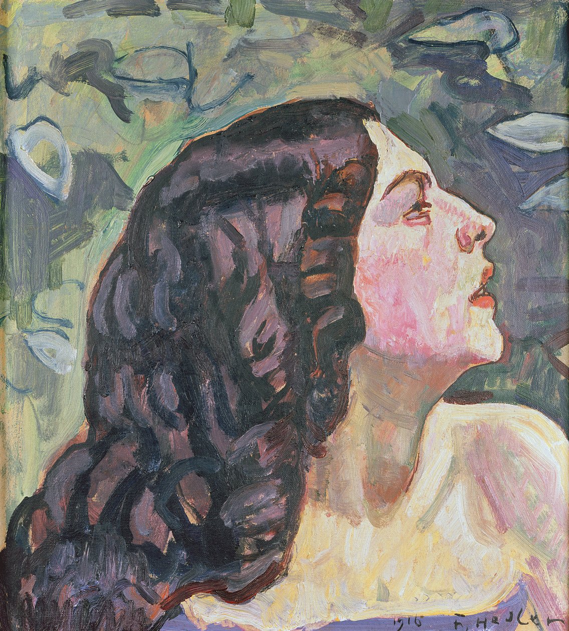 Lina door Ferdinand Hodler