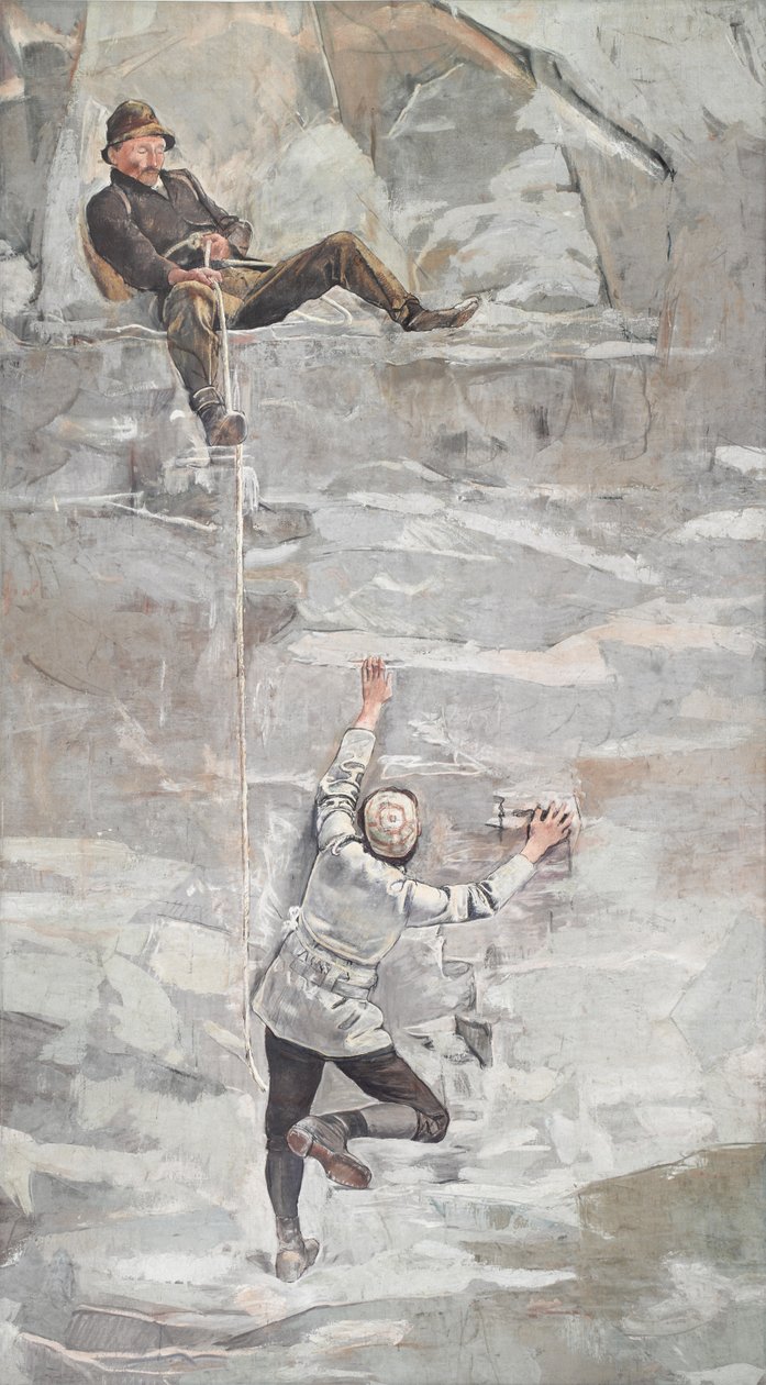 De Klim, 1894 door Ferdinand Hodler