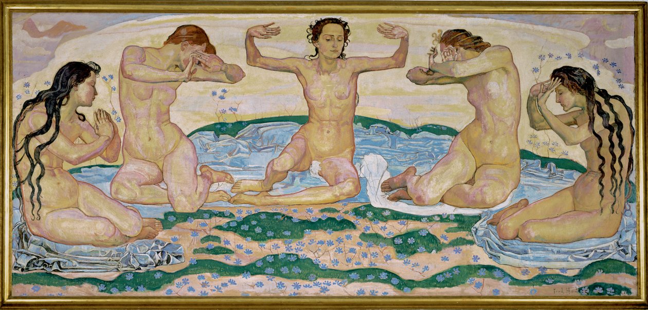 De dag door Ferdinand Hodler