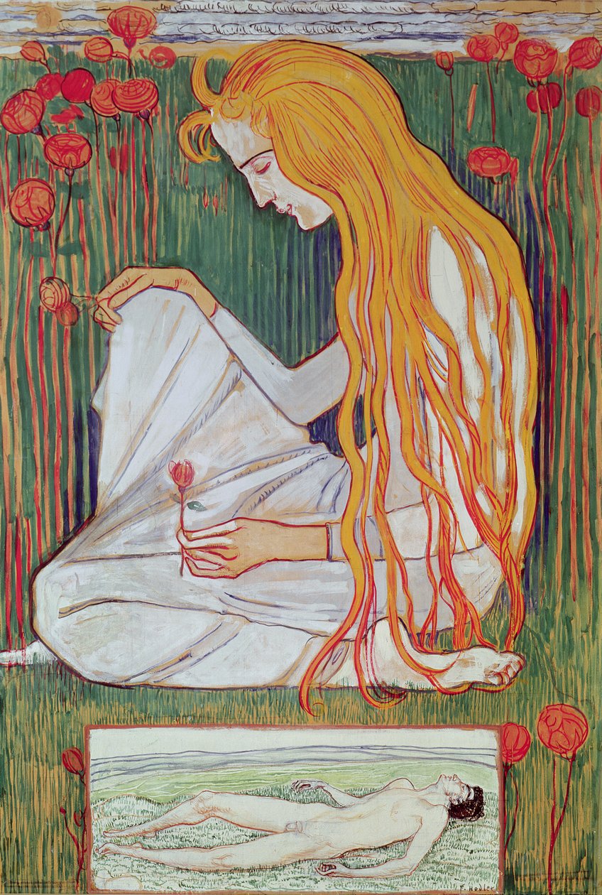 De Droom, 1897 door Ferdinand Hodler