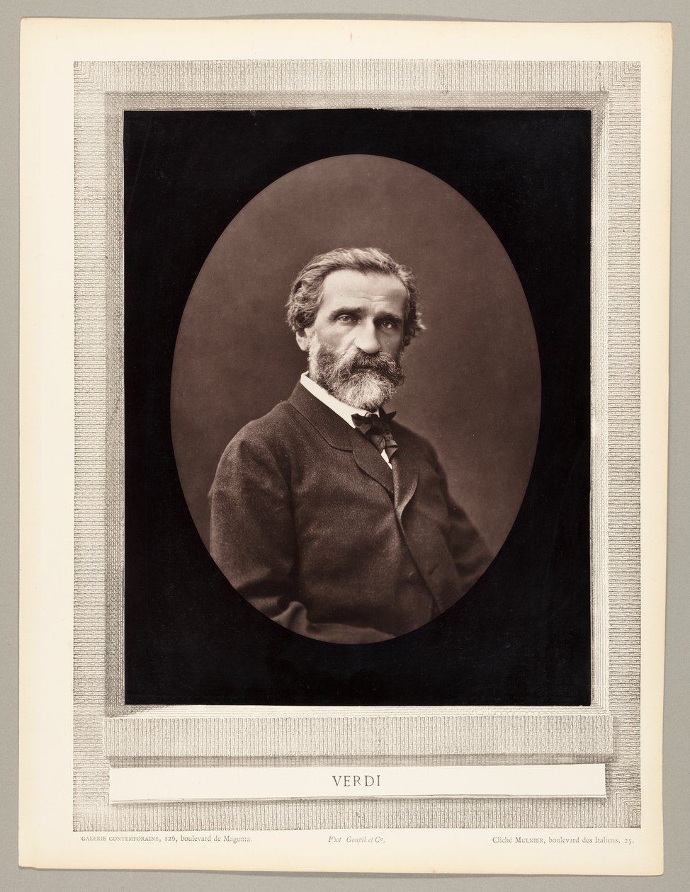 Giuseppe Verdi (Italiaanse componist, 1813-1901) door Ferdinand J. Mulnier