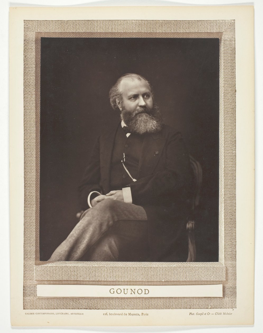 Gounod door Ferdinand J. Mulnier