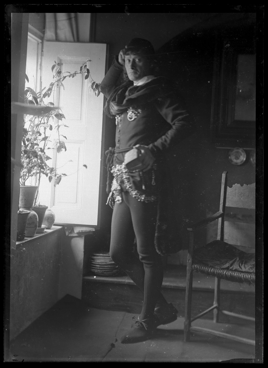 Joseph Kainz (1858-1910) door Ferdinand Schmutzer