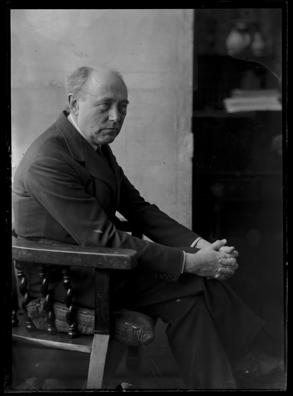 Portret van Felix Weingartner (1863-1942) door Ferdinand Schmutzer