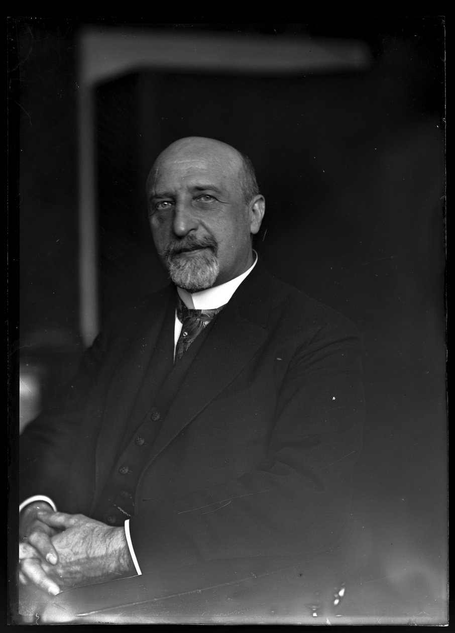 Portret van Karl Seitz (1869-1950) door Ferdinand Schmutzer