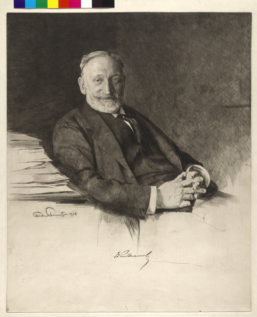 Rudolf Maresch door Ferdinand Schmutzer