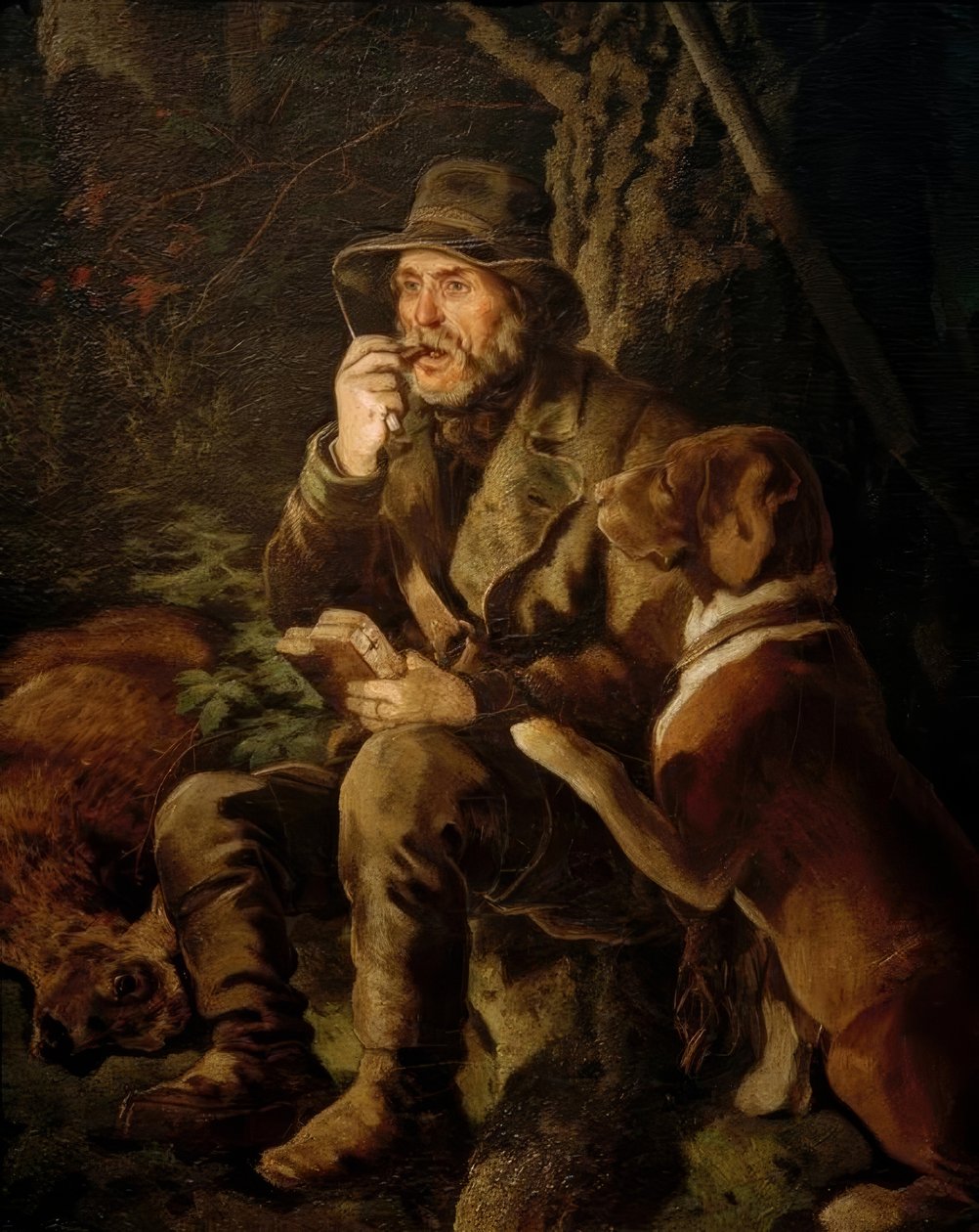 De drijver door Louis Ferdinand von Rayski