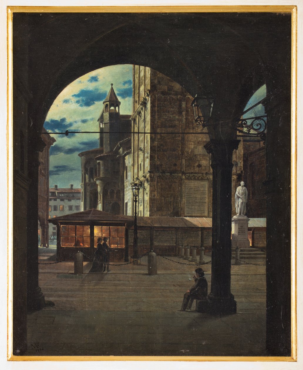 Nachtzicht door Ferdinando Manzini