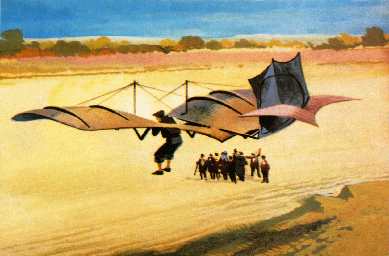 Otto Lilienthal door Ferdinando Tacconi