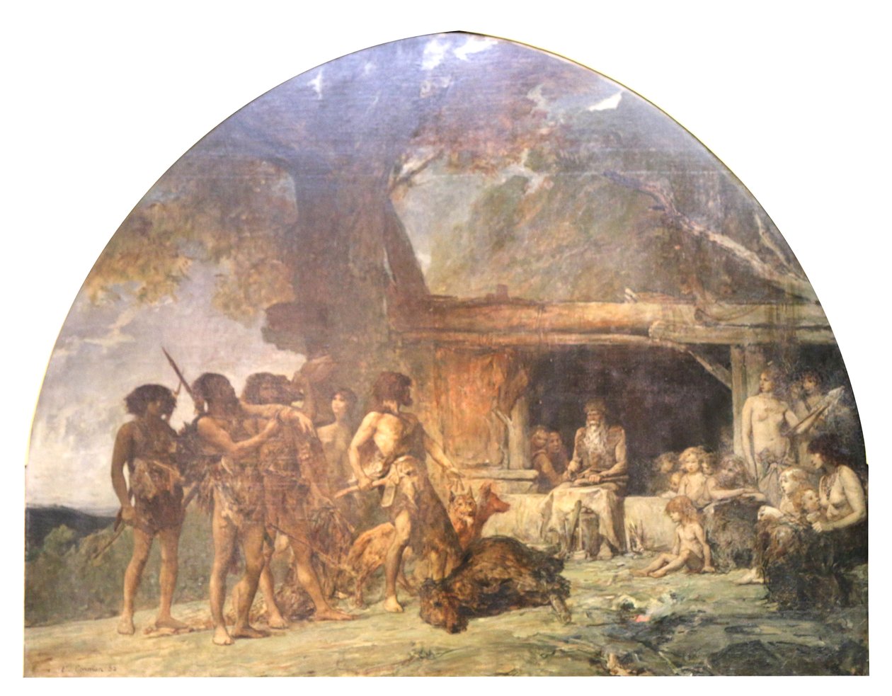 Onbekend schilderij door Fernand Cormon