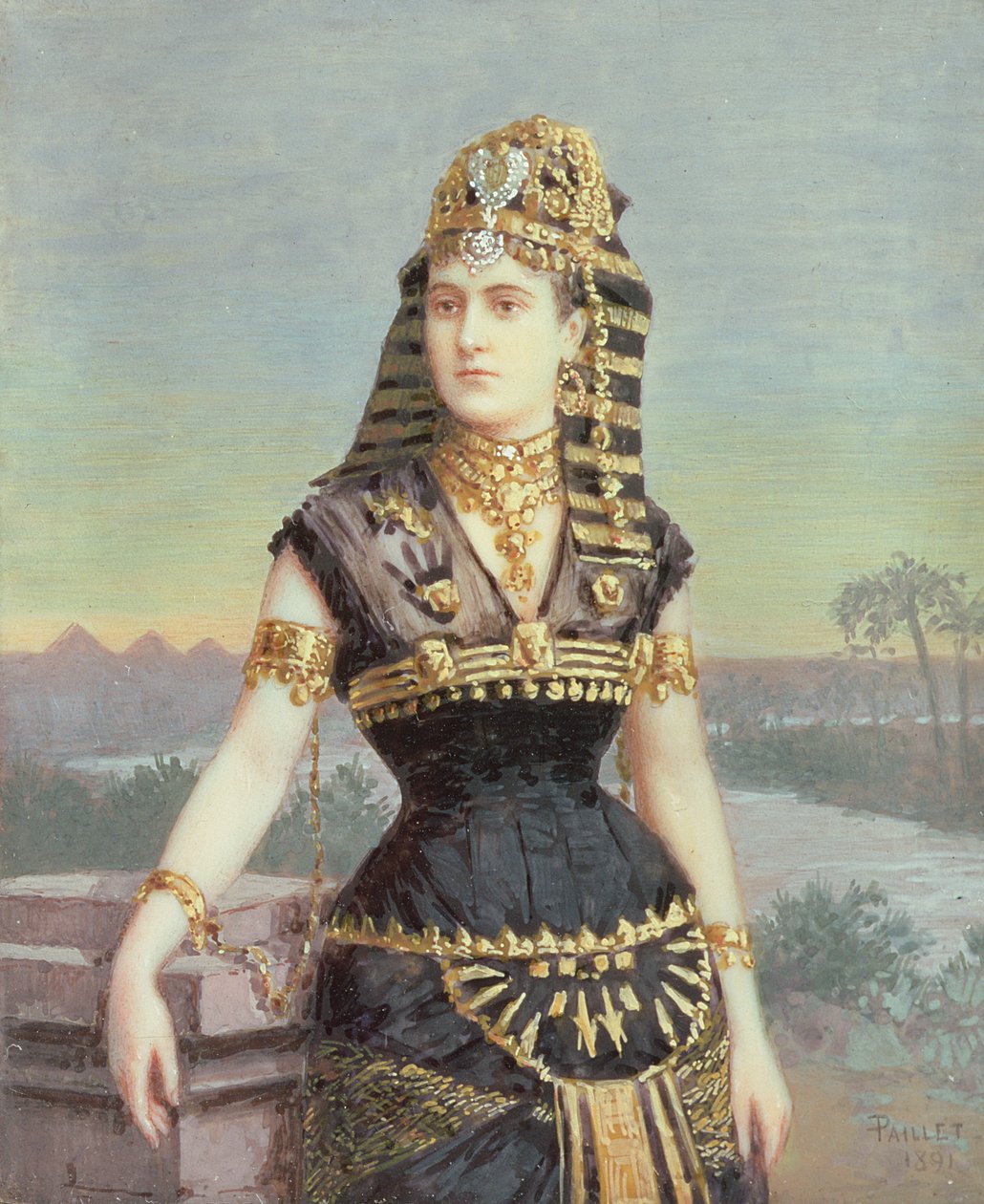 Lady Paget (Mevrouw Arthur Henry Paget) 1891 door Fernand Paillet