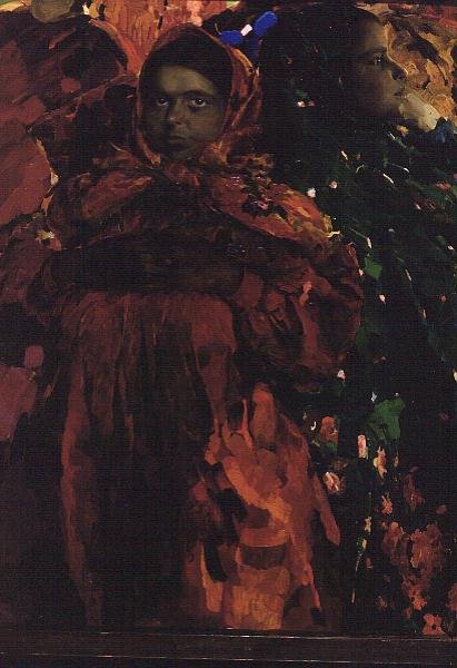 Boerinnen (Babas) door Filipp Andreevic Maljavin