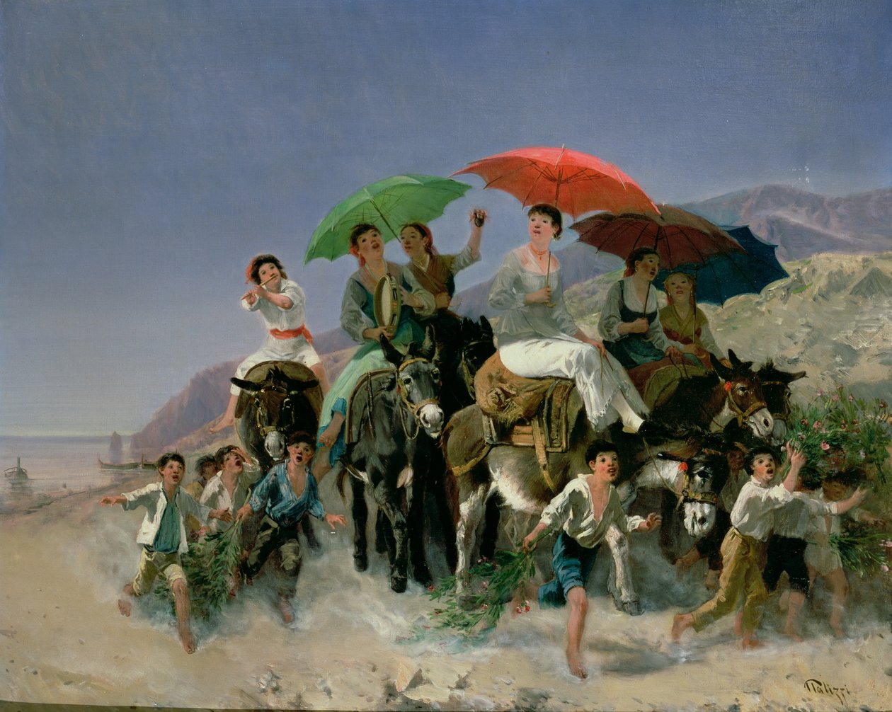 Onbekend schilderij door Filippo Palizzi