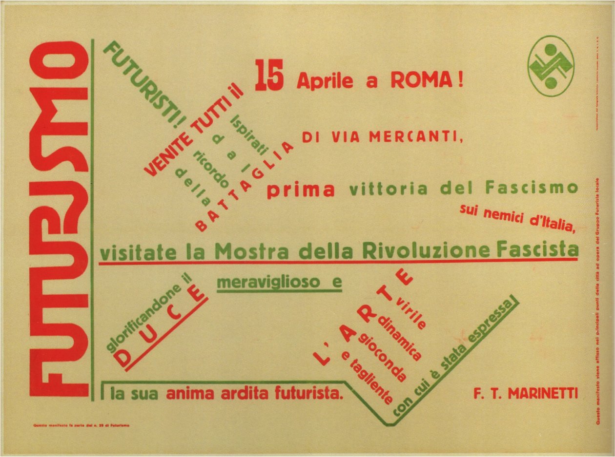 Futurisme, 1932 door Filippo Tommaso Emilio Marinetti