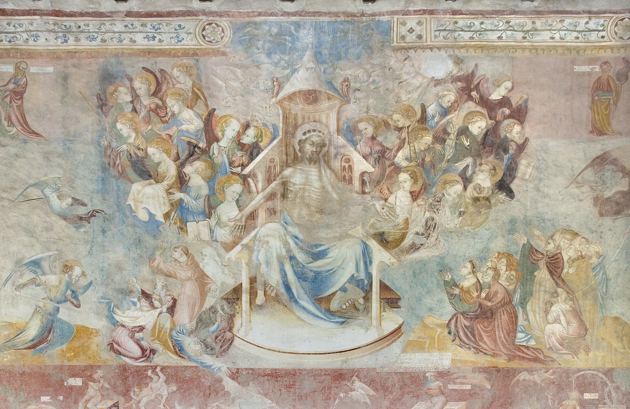 Het Laatste Oordeel, c.1400 door Filippolo de and Veris da Milano Veris da Milano