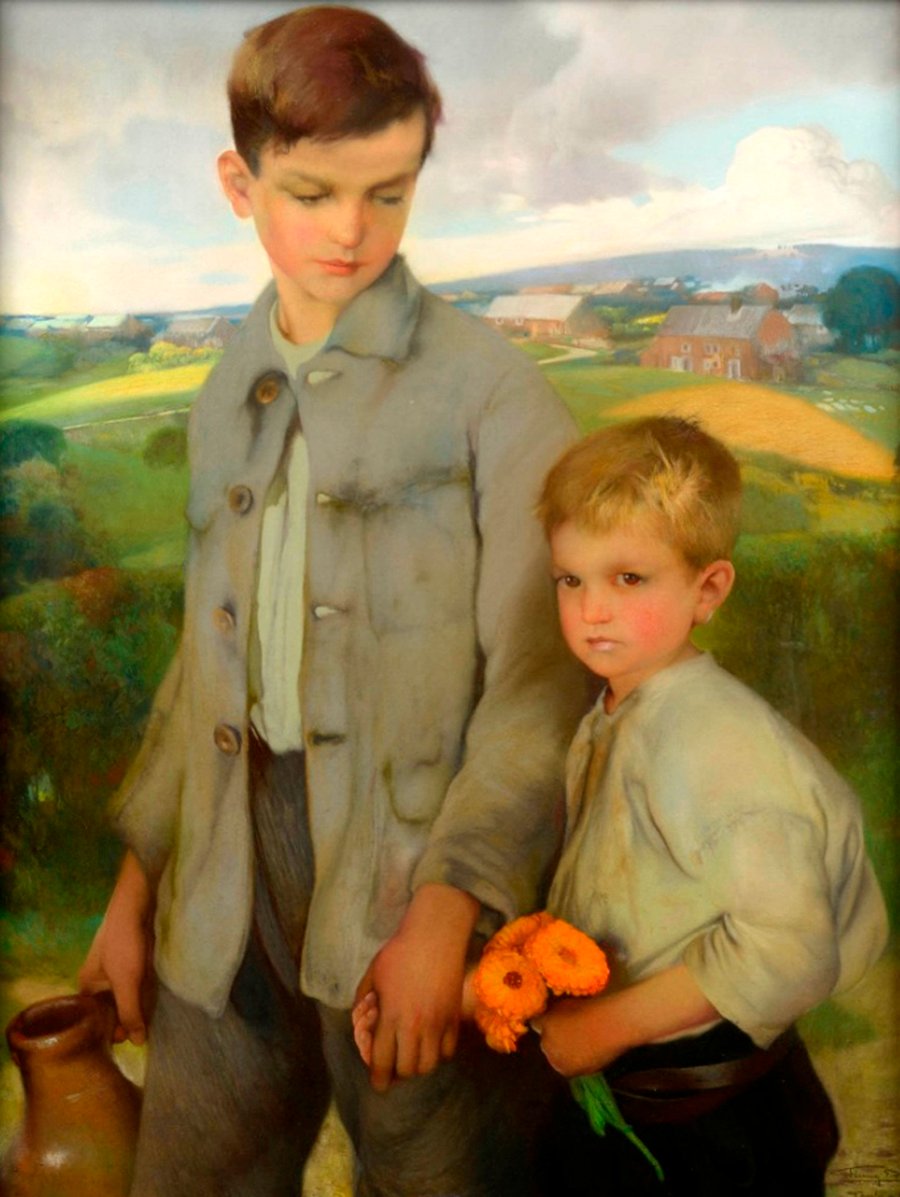 De twee broers door Firmin Baes