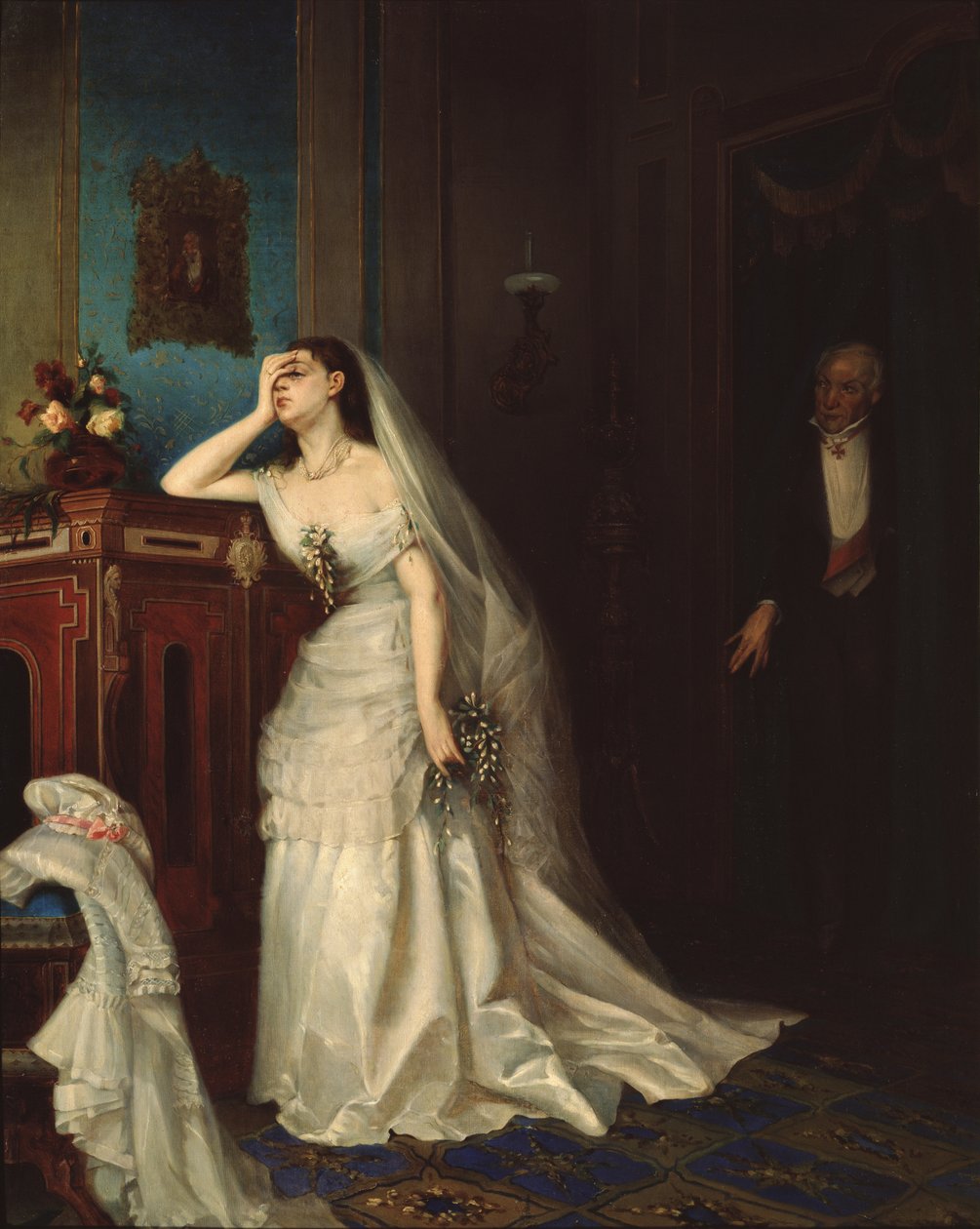 Na het huwelijk, 1874 door Firs Sergeevich Zhuravlev