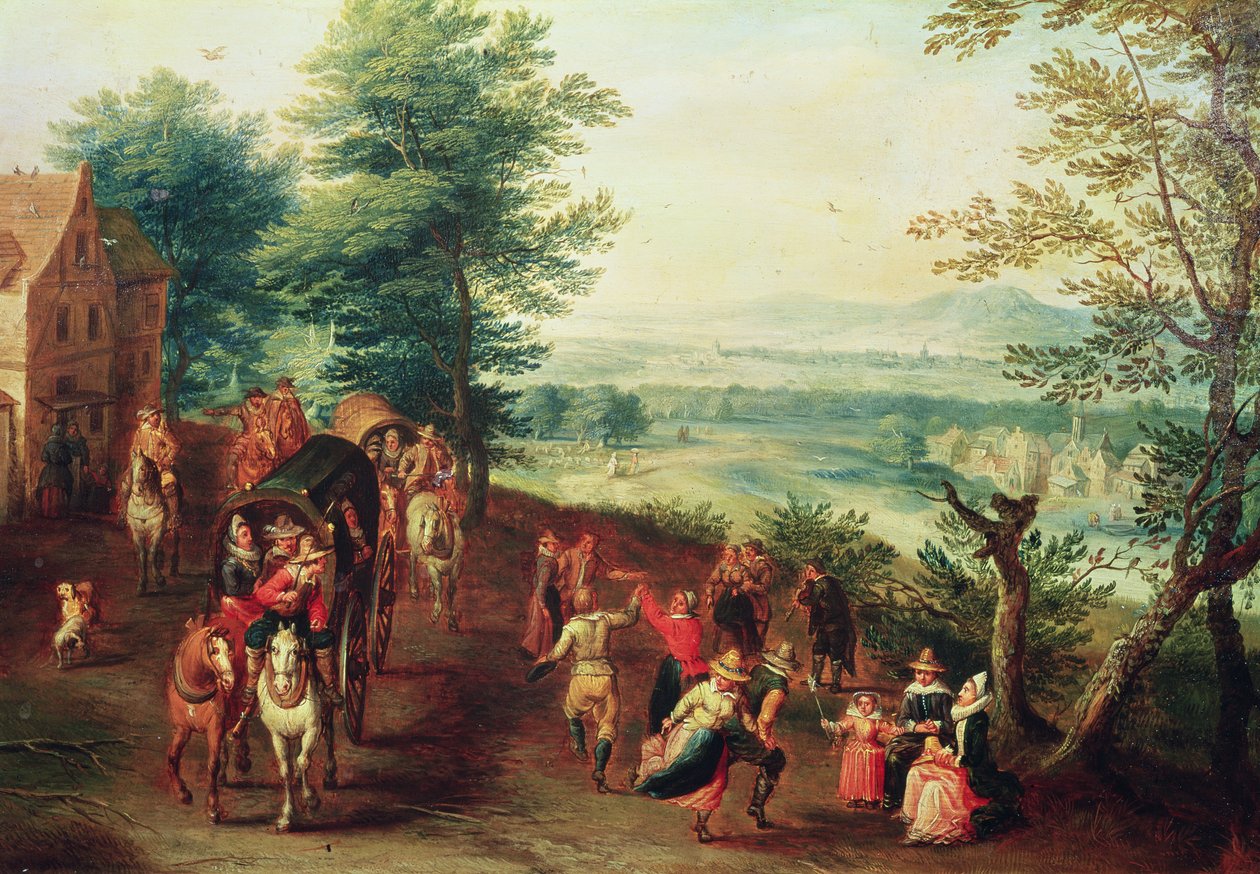 Boerendans door Flemish School