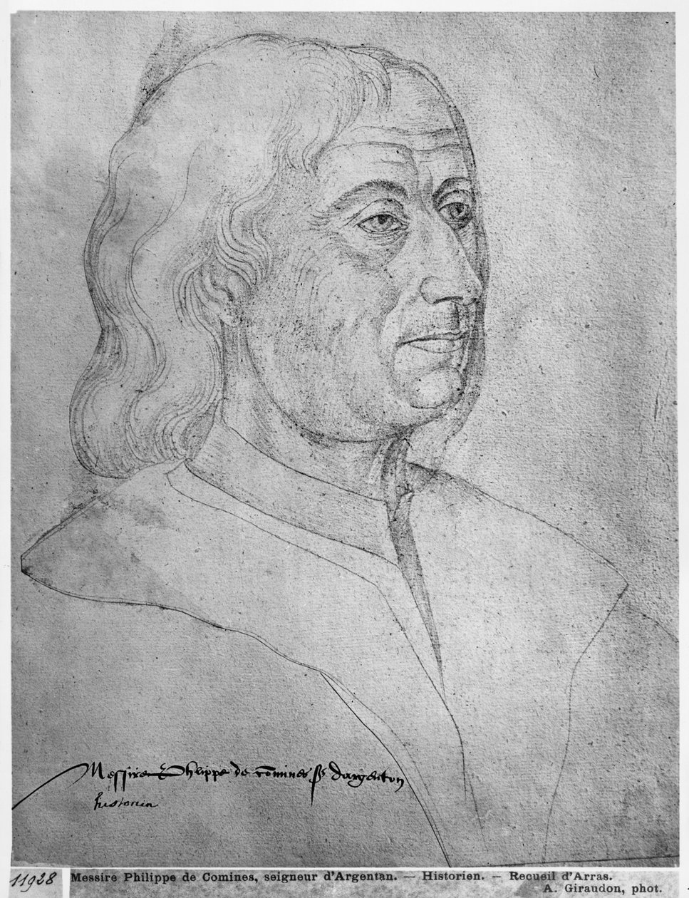 Ms 266 fol.281 Philippe de Commines, uit 