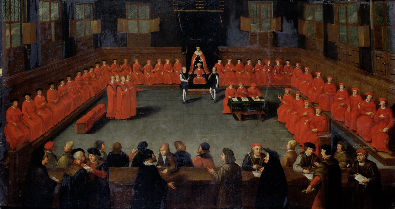 De Raad van Mechelen door Flemish School