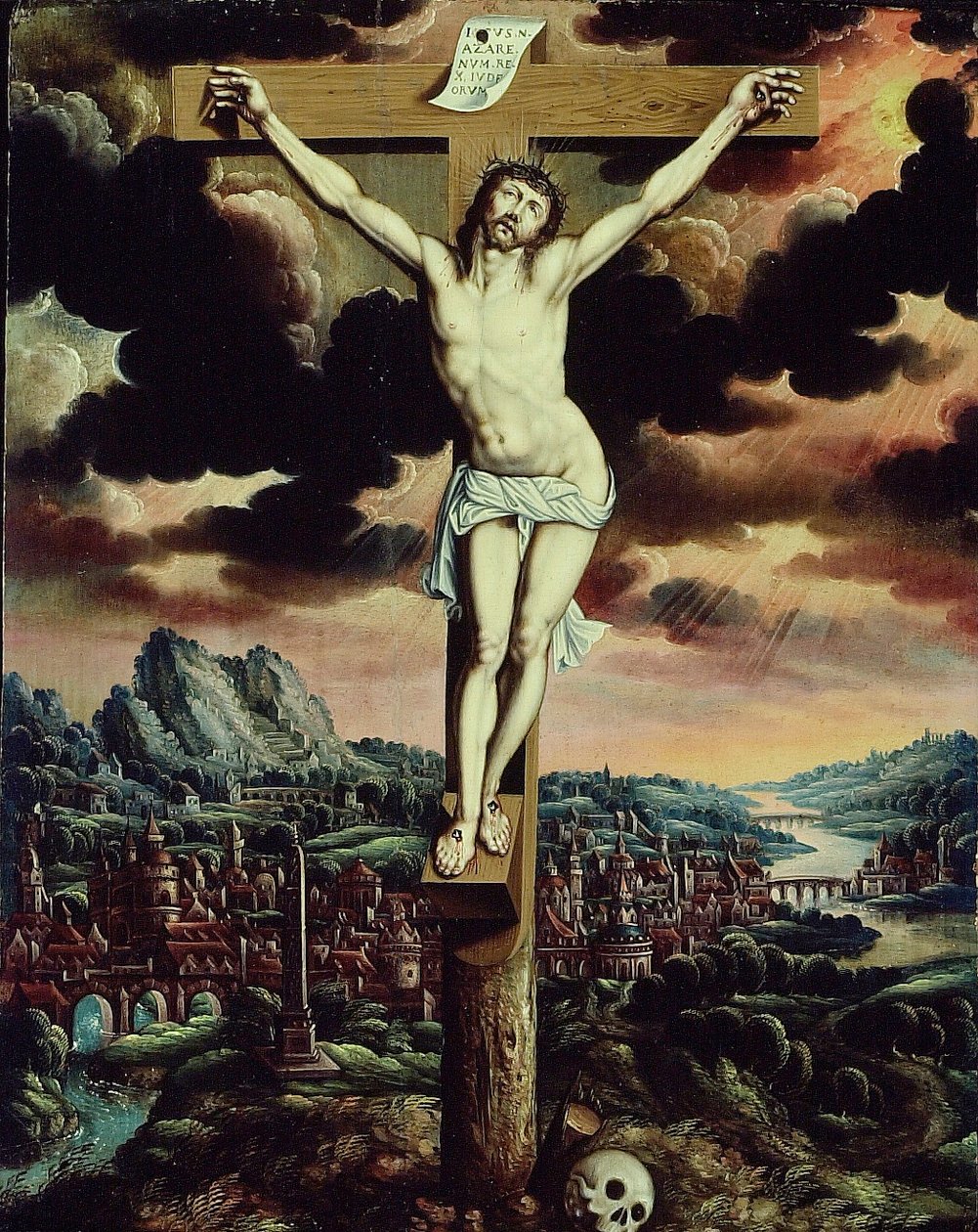 Christus aan het kruis door Flemish