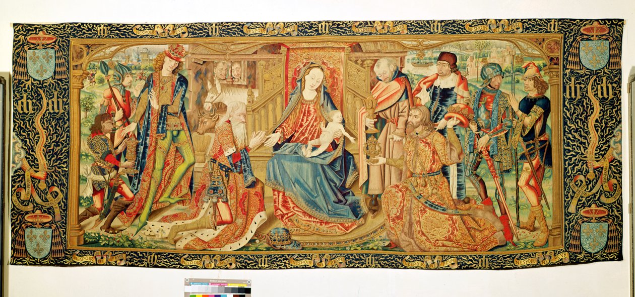 Aanbidding der Wijzen, 15e-16e eeuw door Flemish School