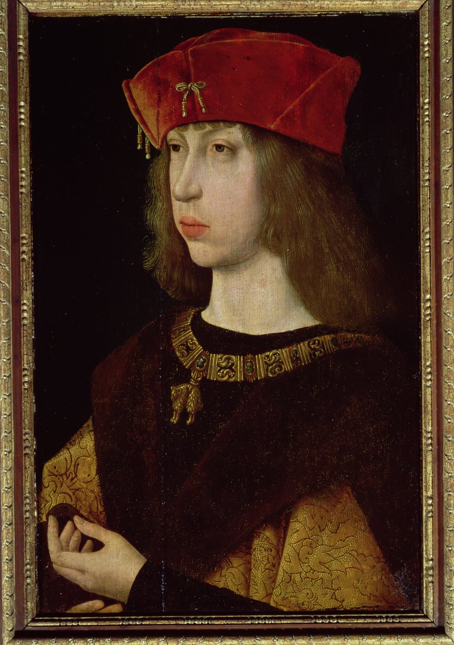 Portret van Filips de Schone (1478-1506) door Flemish School