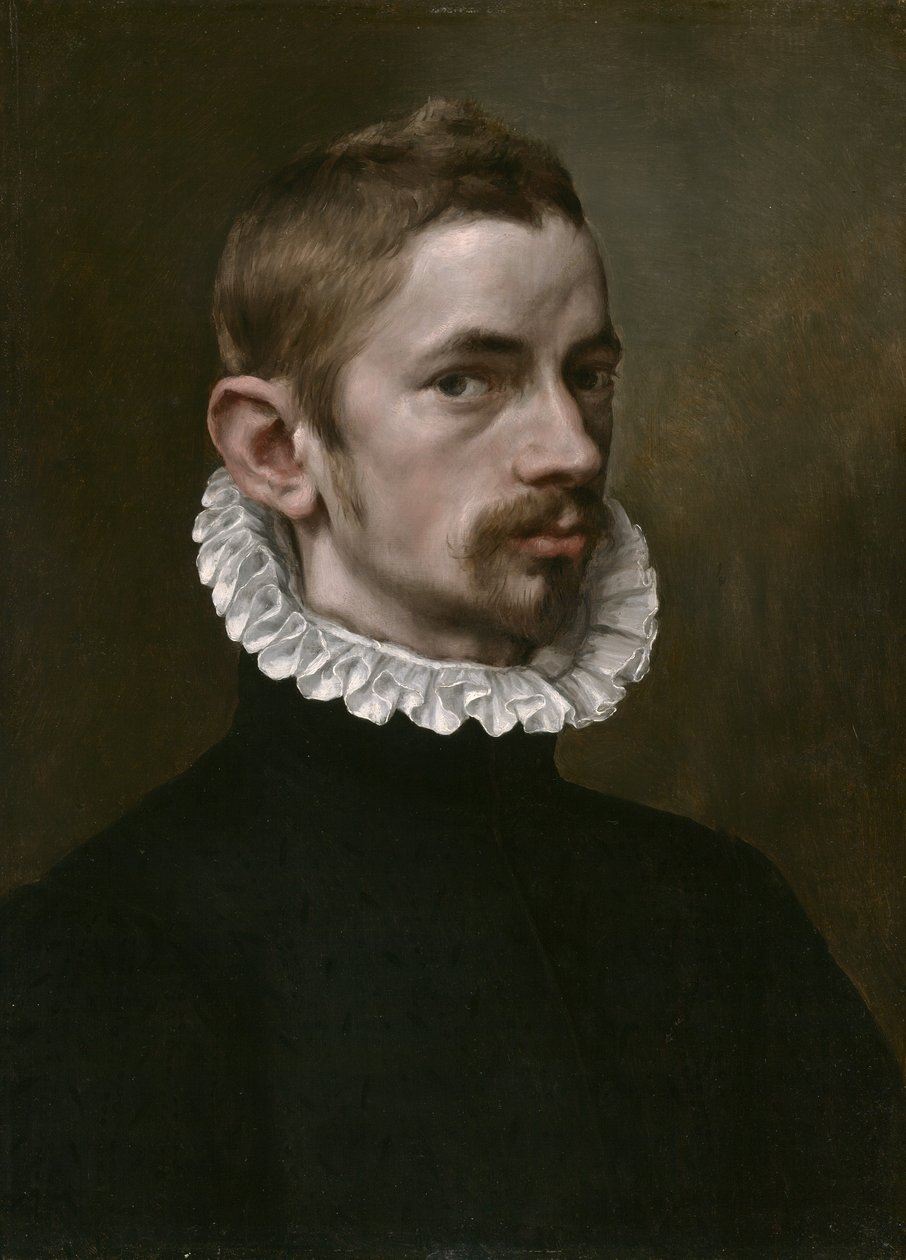 Portret van een Man door Flemish School